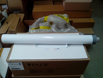 Удлинение коаксиальное DR Ф60/100mm 1 m универсальное Арт. 9550.2123, шт.